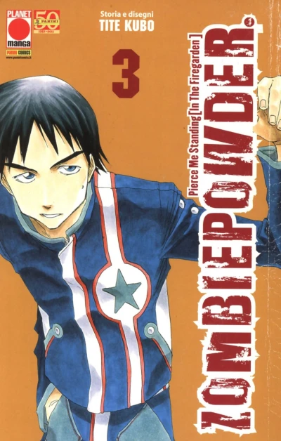 Cover of ZombiePowder. 3: Pierce Me Standing [In The Firegarden]