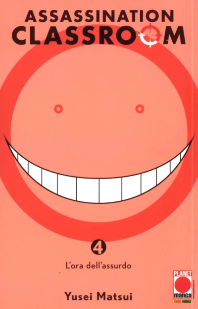 Cover of Assassination classroom 4: L'ora dell'assurdo
