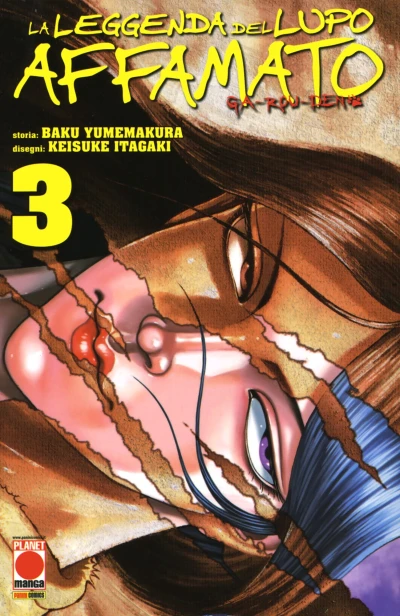 Cover of Garouden 3 -La leggenda del lupo affamato