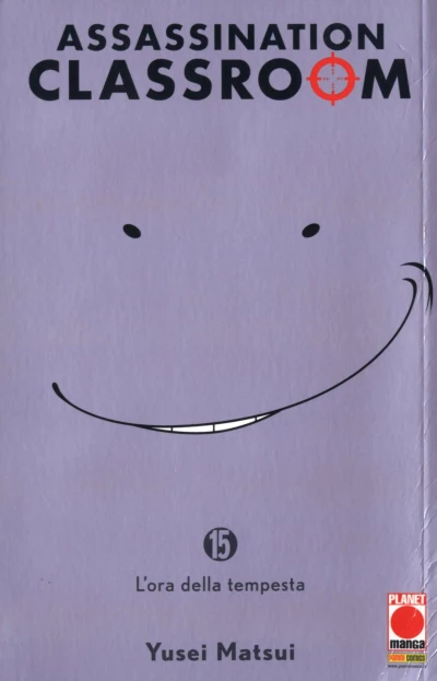 Cover of Assassination classroom 15: L'ora della tempesta