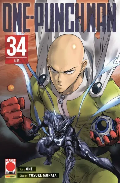 Cover of One-punch man 34