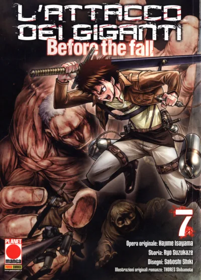 Cover of L'attacco dei giganti - Before the fall 7