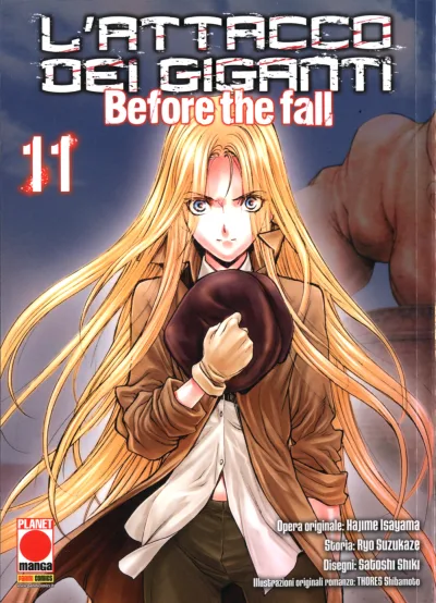 Cover of L'attacco dei giganti - Before the fall 11