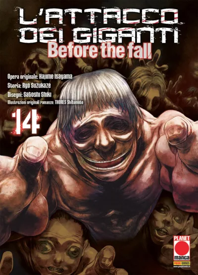 Cover of L'attacco dei giganti - Before the fall 20