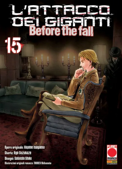 Cover of L'attacco dei giganti - Before the fall 15