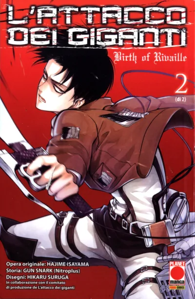 Cover of L'attacco dei giganti - Birth of Rivaille 2