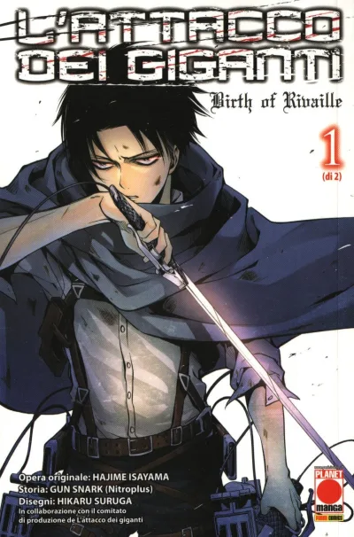 Cover of L'attacco dei giganti - Birth of Rivaille 1