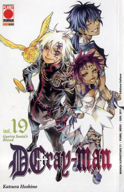 Cover of D.Gray-Man 19: Guerra Santa's Blood