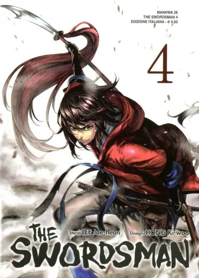 Cover of The swordsman 4