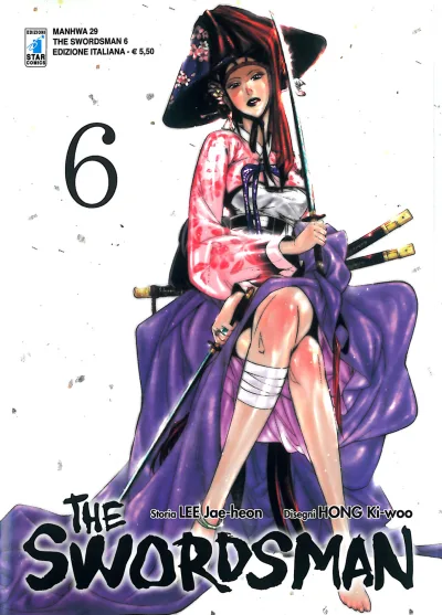 Cover of The swordsman 6
