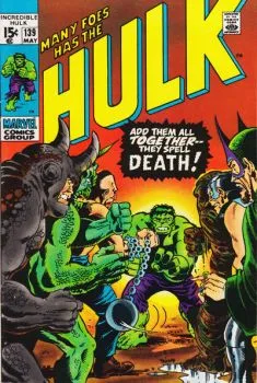 Cover of Many Foes Has the Hulk
