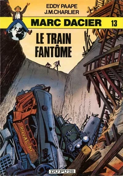 Cover of Le train fantome