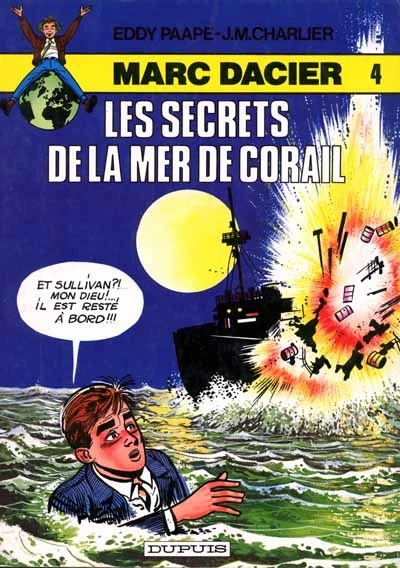 Cover of Les secrets de la mer de corail
