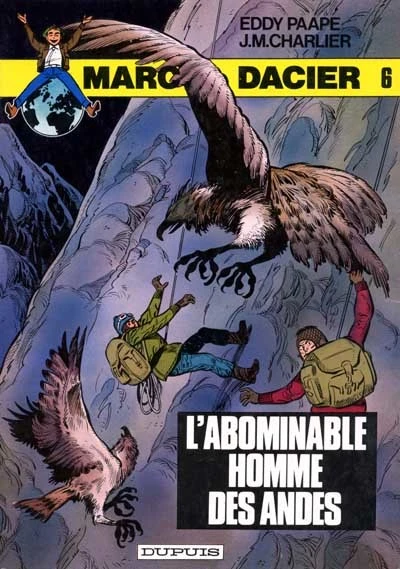 Cover of L'abominable homme des Andes