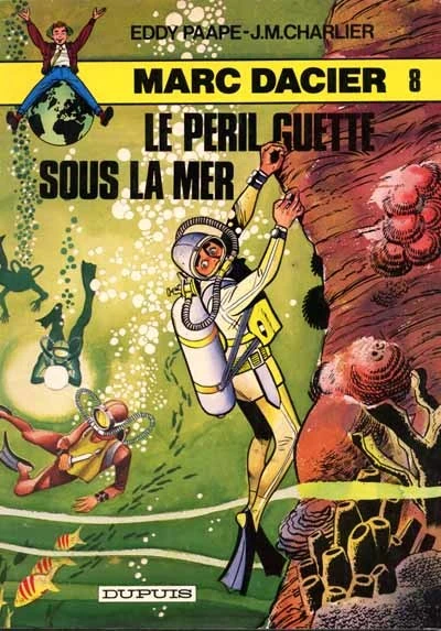 Cover of Le peril guette sous la mer