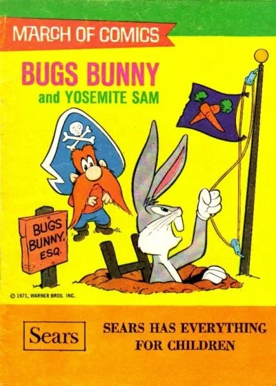 Cover of Bugs Bunny and Yosemite Sam