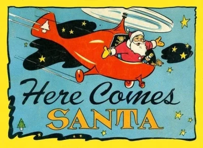 Cover of Here Comes Santa
