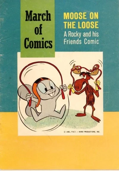 Cover of Moose on the Loose : A Rocky and His Friends Comic