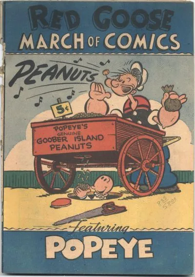 Cover of Popeye : Peanuts