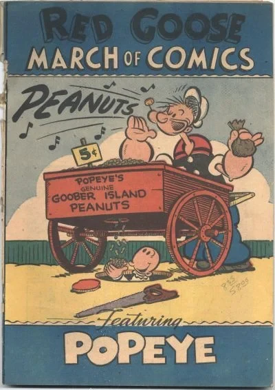 Cover of Popeye : Peanuts