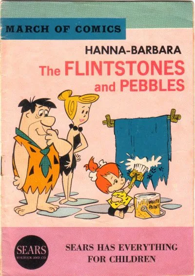 Cover of The Flintstones and Pebbles