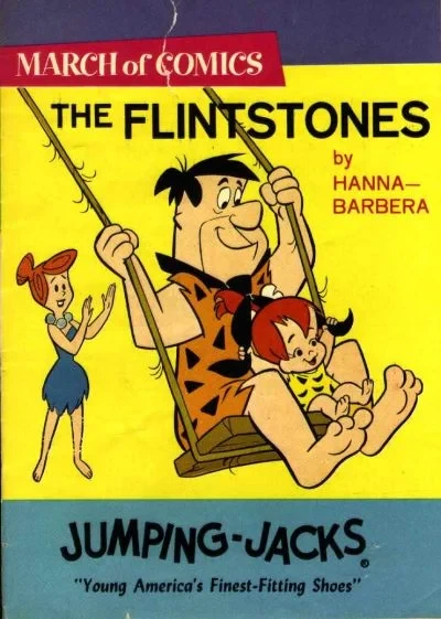 Cover of The Flintstones by Hanna-Barbera