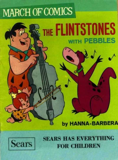 Cover of The Flintstones with Pebbles