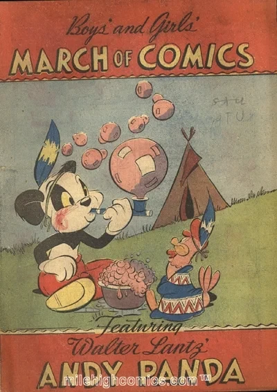 Cover of Walter Lantz' Andy panda