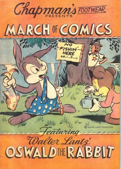 Cover of Walter Lantz Oswald the Rabbit