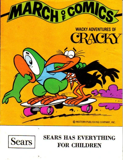 Cover of Wacky Adventures of Cracky