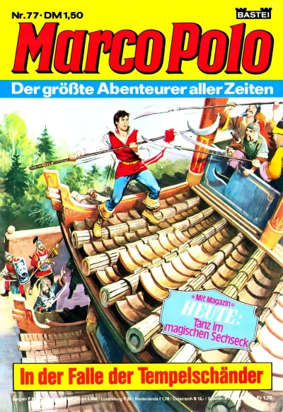 Cover of In der Falle der Tempelschänder