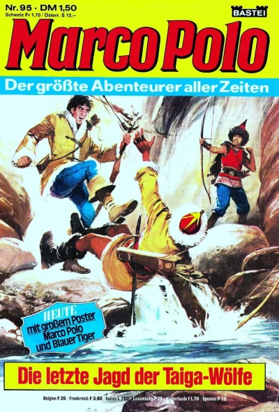 Cover of Die letzte Jagd der Taiga-Wölfe