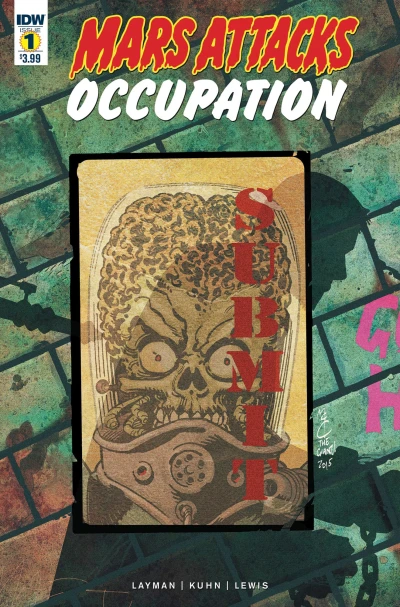 Cover of Mars Attacked Aftermath