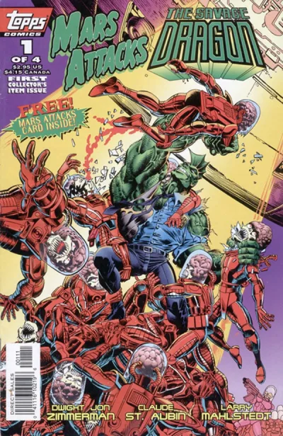 Cover of Savage Dragon: Martian Spy