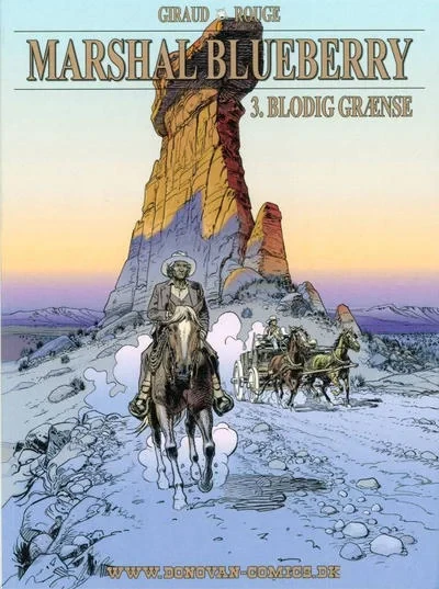 Cover of Blodig grænse