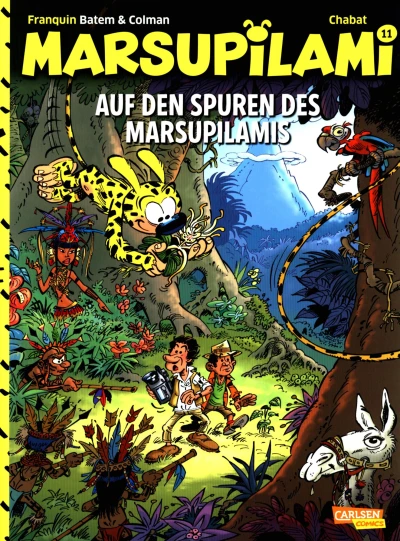 Cover of Auf den Spuren des Marsupilamis