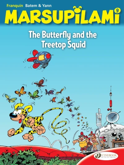 Cover of The Butterfly and the Treetop Squid