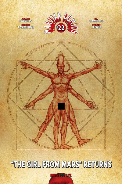 Cover of "The Girl from Mars" Returns