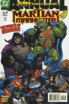 Cover of JLAPE: Gorilla Warfare! - Part 8 of 8: The Wrath of Grodd!