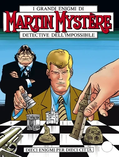 Cover of Dieci enigmi per dieci città