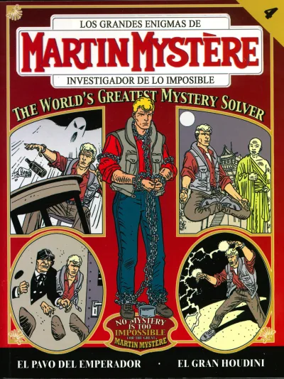 Cover of El pavo del emperador; El gran Houdini