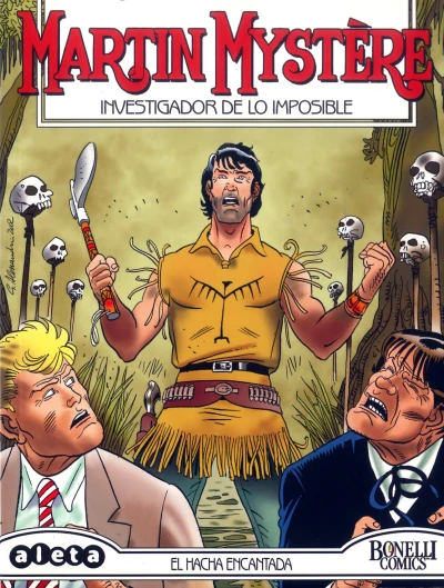 Cover of El hacha encantada