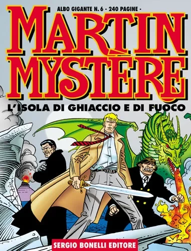 Cover of L'isola di ghiaccio e di fuoco