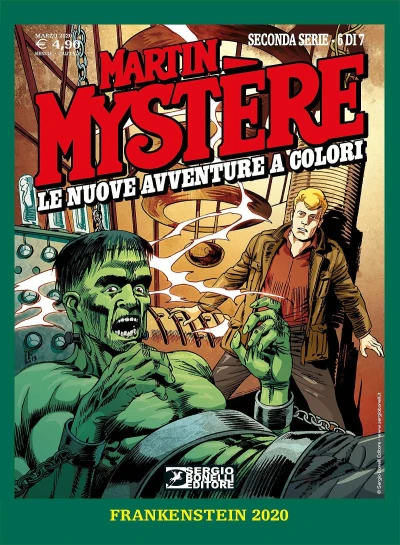 Cover of Frankenstein 2020