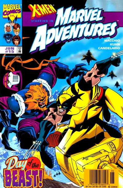 Cover of Marvel Adventures