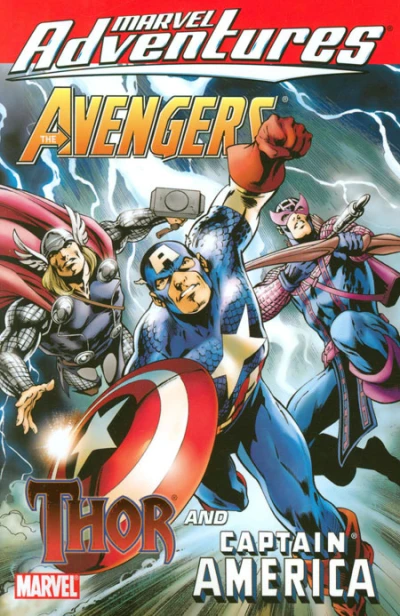 Cover of Marvel Adventures Avengers: Thor/Captain America