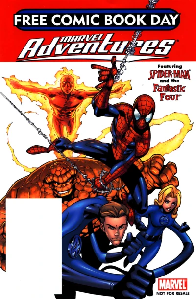 Cover of Marvel Adventures: Spider-man and Fantastic Four