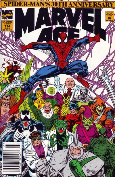 Cover of Spider-Man's 30th Anniversary