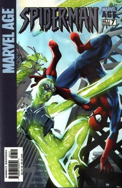 Cover of The Terrible Threat Of The Living Brain!; Spider-Man Tackles the Torch!