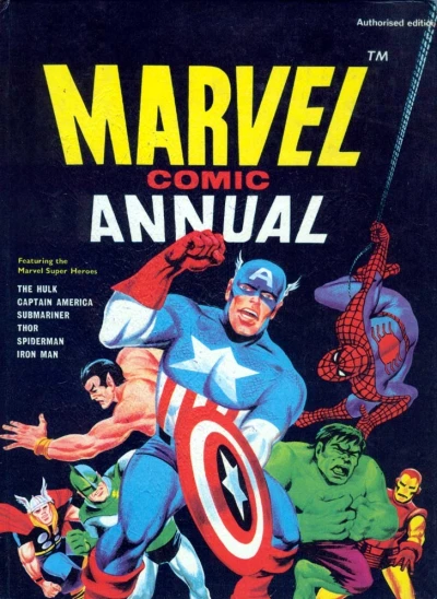 Cover of Marvel Comic Annual